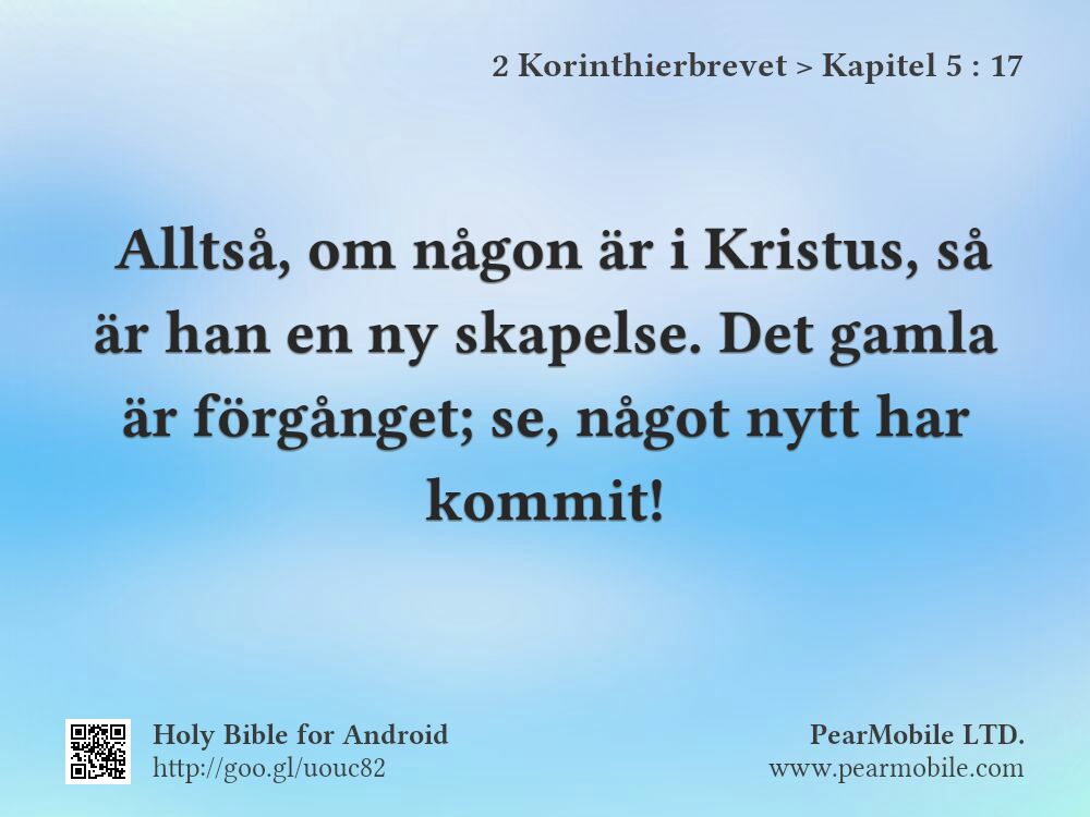 2 Korinthierbrevet, Kapitel 5:17